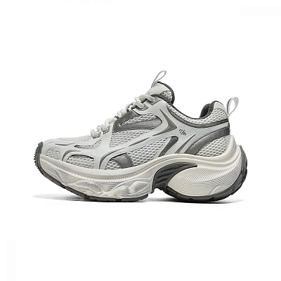 EBLAN Chunky Sneakers Women's Low top Gray