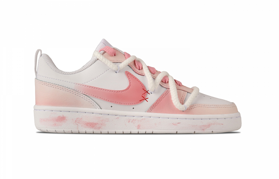 Nike Court Vision 1 Apple Paradise Abrasion Resistant Low Top Skateboard Shoes Unisex Peach купить в интернет-магазине Yoocart с быстрой доставкой по России.