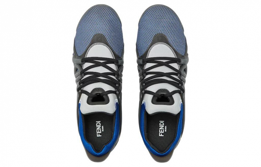 FENDI Logo Detailed Lace Up Sneakers купить в интернет-магазине Yoocart с быстрой доставкой по России.