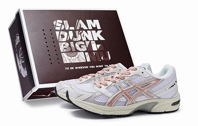 Asics Gel 1130 Cushioning, Abrasion Resistant, And Waterproof Low Top Running Shoes Unisex Gray White Pink