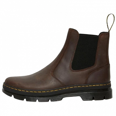 Dr.Martens Short Chelsea Boots Unisex Dark Brown