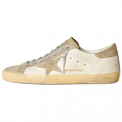 Golden Goose Super Star Low Top Skateboard Shoes Men's Gray