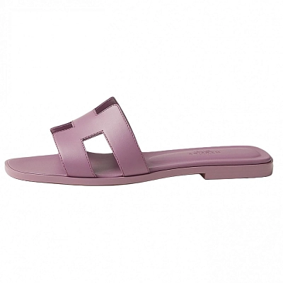 HERMES Slide Slippers Women's Purple