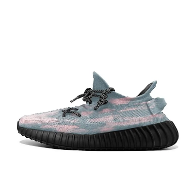Adidas Originals Yeezy Boost 350 V2 Cerulean Star Trail Cushioning, Wear Resistant Low Top Casual Shoes Unisex Blue