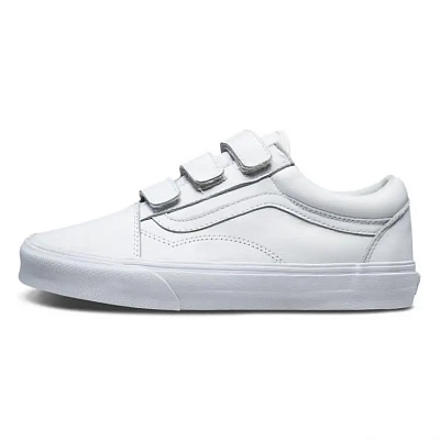 Vans Old Skool Velcro True White