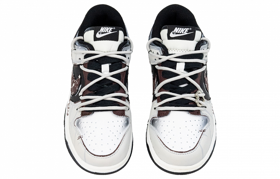 Nike Dunk Eternal Night Love Letter Abrasion Resistant Low top Skateboard Shoes Unisex Black White купить в интернет-магазине Yoocart с быстрой доставкой по России.