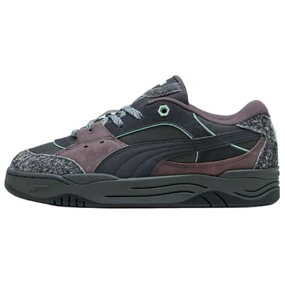 PUMA 180 Low top Skateboard Shoes Unisex Gray Purple