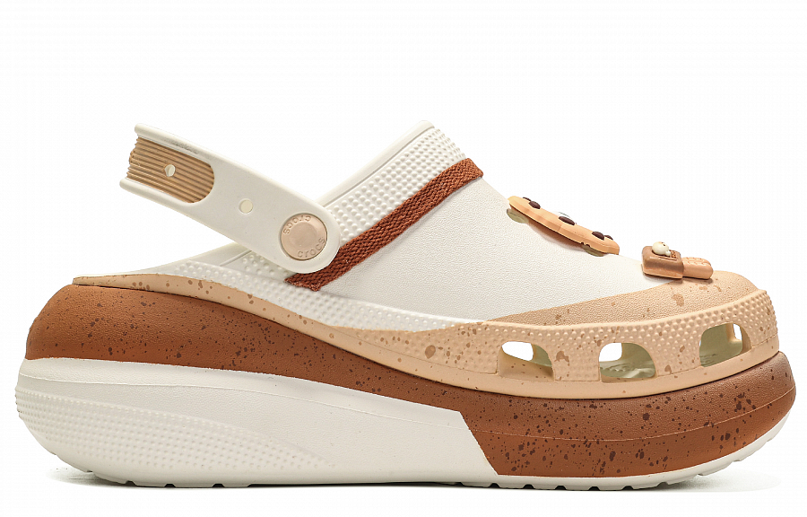 Crocs Classic Clog Free Panda Cocoa Beans Clogs Unisex Coffee Brown купить в интернет-магазине Yoocart с быстрой доставкой по России.