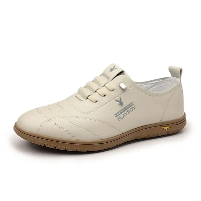 Playboy Low Top Casual Shoes Men's Beige