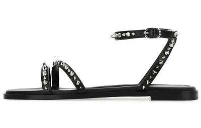 Alexander McQueen One Strap Sandals Women's Black