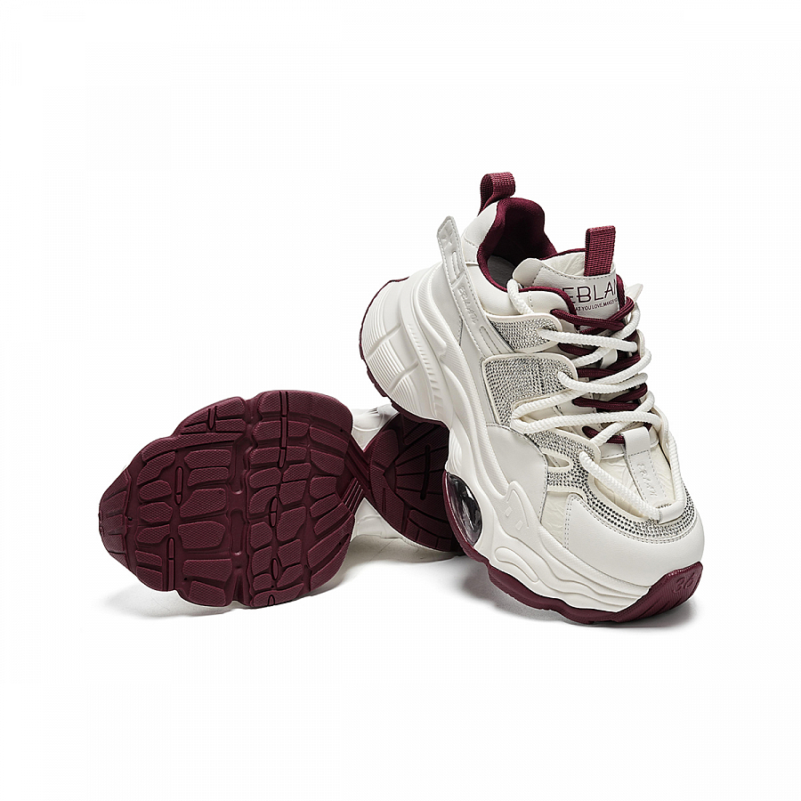 EBLAN Low-Top Chunky Sneakers Women's Beige Red купить в интернет-магазине Yoocart с быстрой доставкой по России.