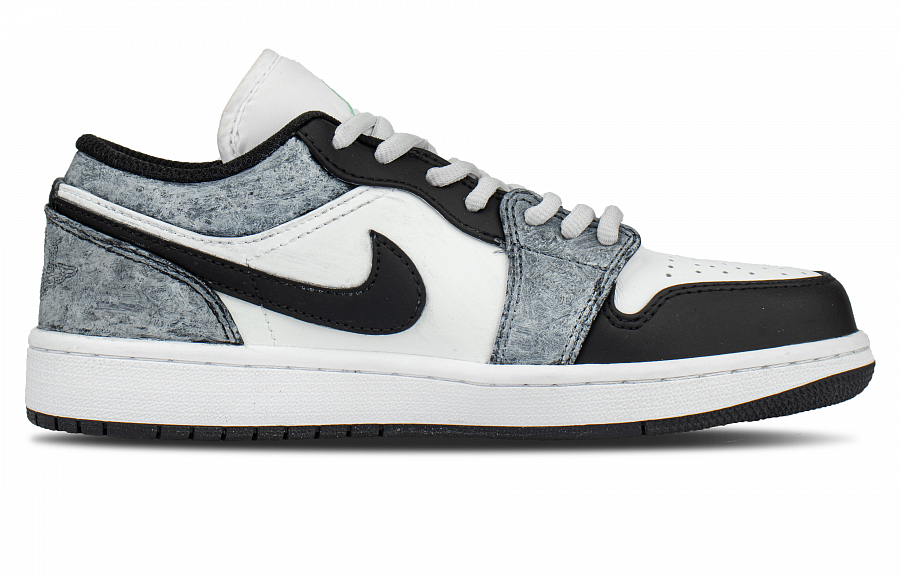 Jordan Air Jordan 1 Abrasion Resistant Low top Vintage Basketball Shoes Unisex Blue Black купить в интернет-магазине Yoocart с быстрой доставкой по России.