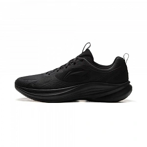 LiNing Shock Absorbers Rebound Low top Casual Sprint Running Shoes Men's Black