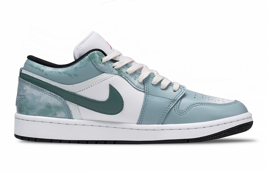 Jordan Air Jordan 1 Hidden Summer Abrasion Resistant Low top Vintage Basketball Shoes Unisex Green купить в интернет-магазине Yoocart с быстрой доставкой по России.