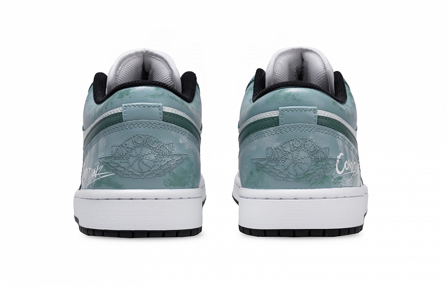 Jordan Air Jordan 1 Hidden Summer Abrasion Resistant Low top Vintage Basketball Shoes Unisex Green купить в интернет-магазине Yoocart с быстрой доставкой по России.