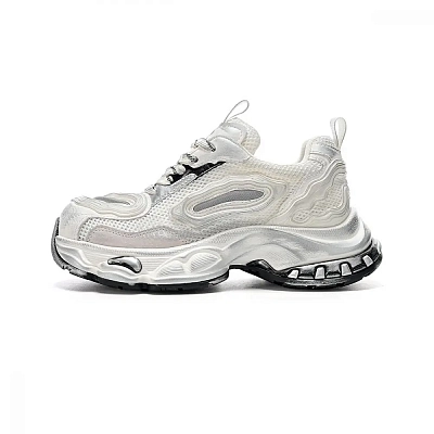 EBLAN Low Top Chunky Sneakers Women's White