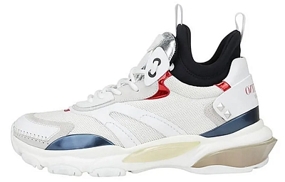 Valentino Bounce 'White Red Blue'