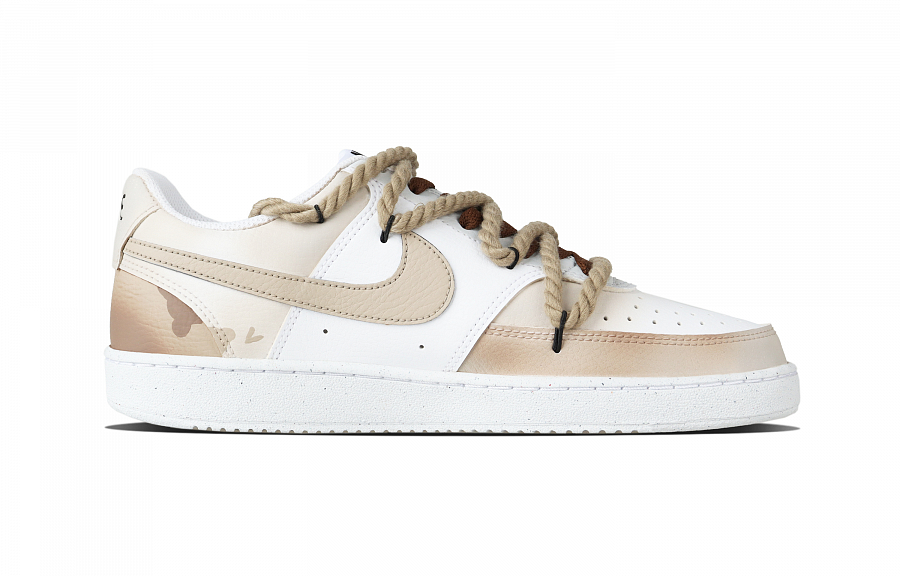 Nike Court Brown Bear Abrasion Resistant Low top Skateboard Shoes Unisex Tan купить в интернет-магазине Yoocart с быстрой доставкой по России.