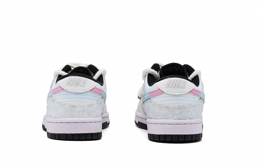 Nike Dunk Abrasion Resistant Low top Skateboard Shoes Unisex White Gray купить в интернет-магазине Yoocart с быстрой доставкой по России.