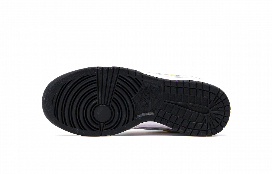 Nike Dunk Abrasion Resistant Low top Skateboard Shoes Unisex White Gray купить в интернет-магазине Yoocart с быстрой доставкой по России.
