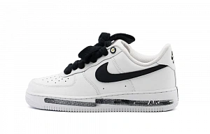 Nike Air Force 1 Small Daisy Thermal Cushioning Abrasion Resistant Low top Skateboard Shoes Unisex White