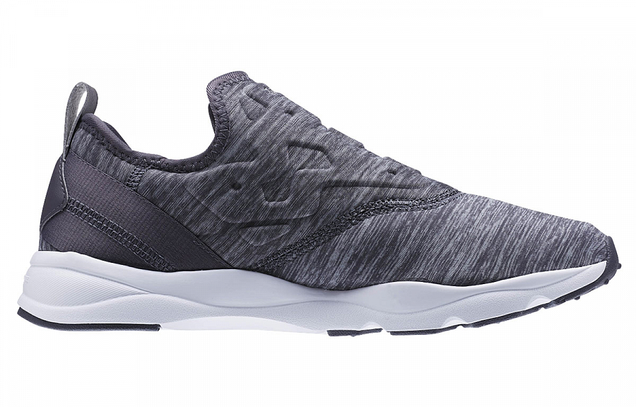 Reebok Furylite Slip On Jersey 'Gray White' Women's купить в интернет-магазине Yoocart с быстрой доставкой по России.