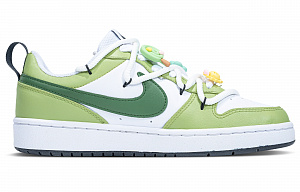 Nike Court Borough Low Silent Forest Low Top Skateboard Shoes Women's Light Green 1 4114393