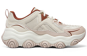 Skechers D'lites 1.0 Sneakers 'Beige Pink' Women's 1 4114791