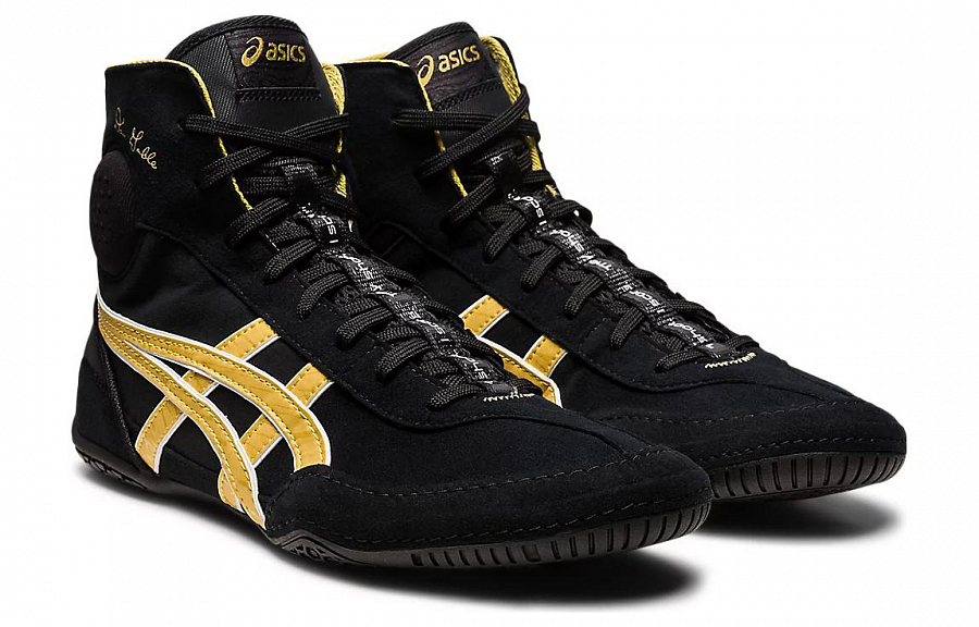 Asics Dan Gable Evo 3 'Black Rich Gold' купить в интернет-магазине Yoocart с быстрой доставкой по России.