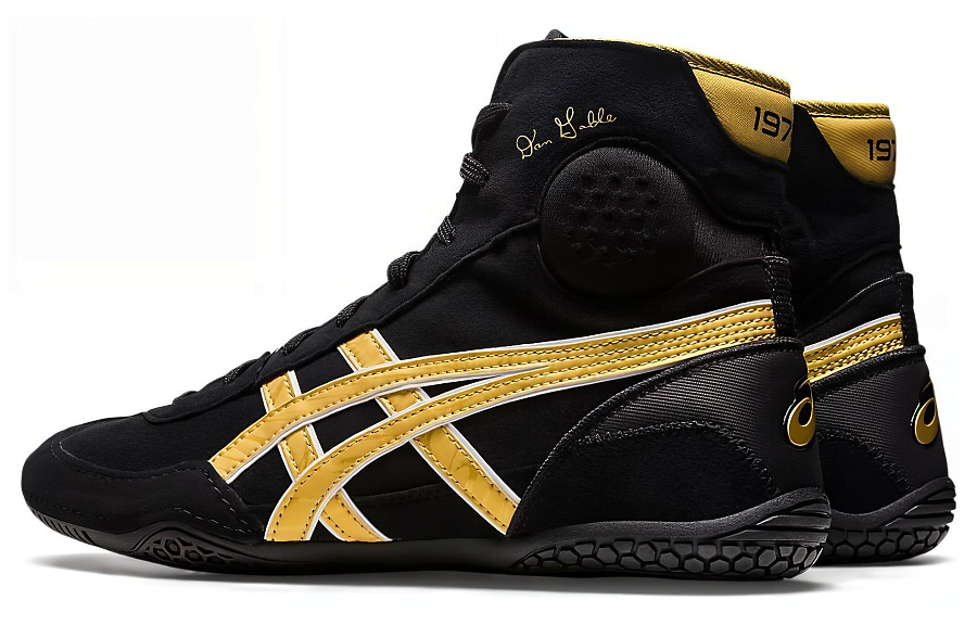 Asics Dan Gable Evo 3 'Black Rich Gold' купить в интернет-магазине Yoocart с быстрой доставкой по России.