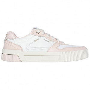 Skechers Court Classics Breathable Low top Casual Shoes Women's Pink White 1 4118691