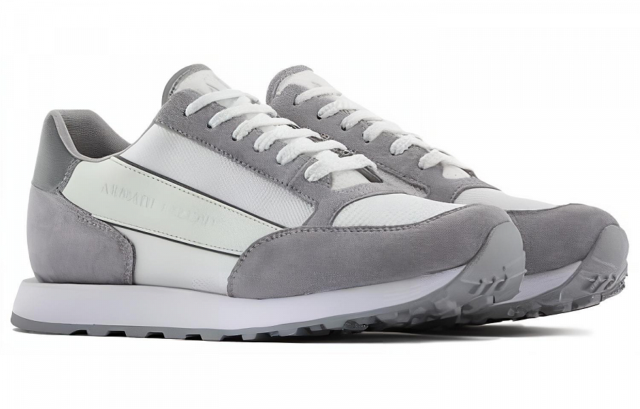 ARMANI EXCHANGE Logo-print Panelled Sneakers купить в интернет-магазине Yoocart с быстрой доставкой по России.