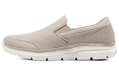 Skechers BURNS 2.0 Low top Casual Shoes Men's Taupe