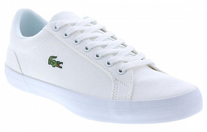 LACOSTE Lerond BL 2 Slip Resistant Low top Skateboard Shoes Men's White 1 4124289