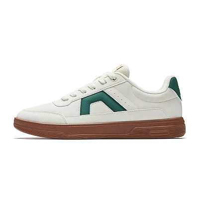Anta Life Collection Wear resistant And Lightweight Low top Skateboard Shoes Men's White Green
