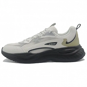361° Slip Resistant And Breathable Low top Casual Shoes Men's White Black