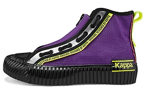 Kappa High-Top Skateboard Shoes Unisex Royal Purple