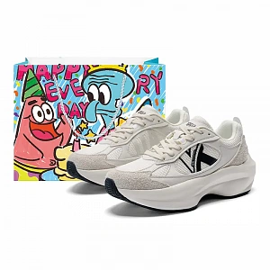 Kappa Capa Back-to-Back Sports Casual Shoes Lightweight Height Increasing Low-Top Chunky Sneakers Unisex