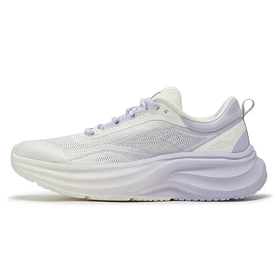 361° Breathable And Slip Resistant Low Top Casual Running Shoes Women's White Purple