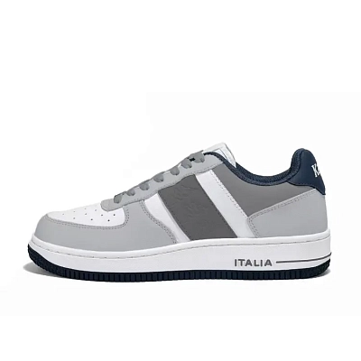 Kappa Slip-Resistant Low-Top Skateboard Shoes Unisex Gray