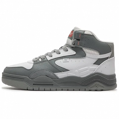 361° Type burn 4 Thermal Slip Resistant High top Skateboard Shoes Women's White Gray