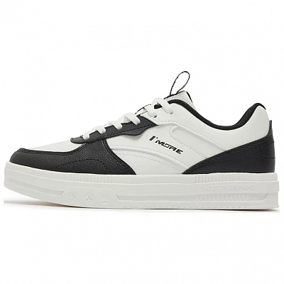 361° Air Force One Slip-Resistant Cushioning Low-Top Skateboard Shoes Women's White Black