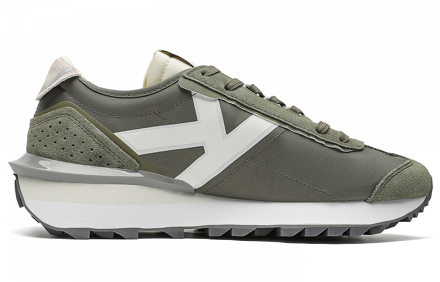 Kappa Anti Slip Wear Resistant Low Top Running Shoes Unisex Green White купить в интернет-магазине Yoocart с быстрой доставкой по России.