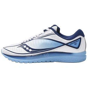 Saucony Kinvara 10 Anti Slip Wear Resistant Low Top Casual Running Shoes Unisex White