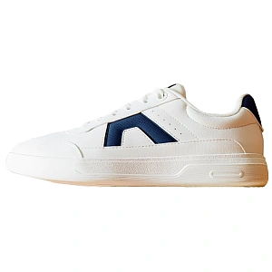 Anta Slip Resistant Shock Absorbers Low top Skateboard Shoes Women's White Blue