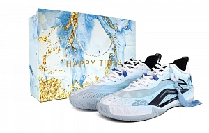 Anta KAI 1 TEAM Cushioning, Wear Resistant Low top Basketball Shoes Men's Peacock Blue