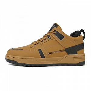 JEEP SPIRIT Mid Top Skateboard Shoes Men's Wheat