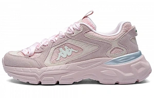 Kappa O.2000 Height Increasing Abrasion Resistant Low top Running Shoes Women's Cream Pink