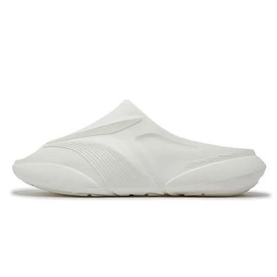 361° Speeding Slip Resistant Abrasion Resistant Massage Slide Slippers Unisex Feather White
