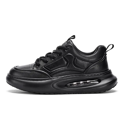 JEEP SPIRIT Skateboard Shoes Men's Low top Graphite Black